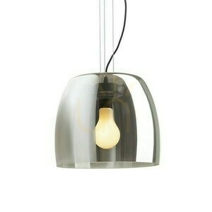 Orlando 35 függőlámpa színezett üveg/fekete 230 V Led E27 24 W. small 4