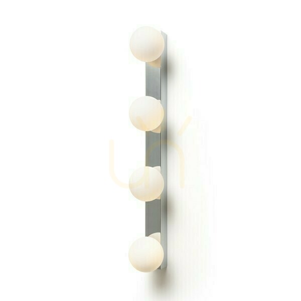 Kilátás Fali lámpa Domino Iv fali lámpa Króm/O opálüveg 230 V Led G9 4x6 W Ip44 Fali lámpa Domino Iv fali lámpa Króm/O opálüveg 230 V Led G9 4x6 W Ip44