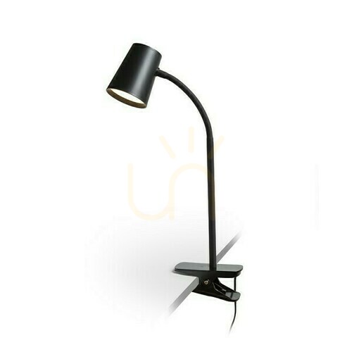 Jelölje be Verina Dimm felcsíptethető asztali lámpa fekete 230 V Led 4,5 W 100° 3000 K