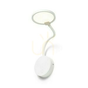 RENDL CELESTE fali lámpa fehér – LED 4,8W 3000K 480lm, hajlékony nyak, kapcsoló a talpon, R14278 small 2