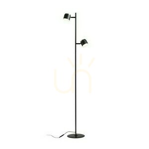 Nova Ii Állólámpa Fekete króm/akril tej 230 V Led 2x3,5 W 3000 K 0 Nova Ii Állólámpa Fekete króm/akril tej 230 V Led 2x3,5 W 3000 K small 0