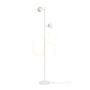 Nova Ii állólámpa fehér króm/akril tej 230 V Led 2x3,5 W 3000 K small 3