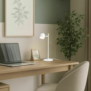 Rendl NOVA R14274 LED asztali lámpa – fehér, króm, opál akril, 4,2 W 3000 K small 7