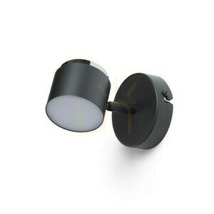 Nova I fali lámpa Fekete króm/akril tej 230 V Led 4,2 W 3000 K small 4