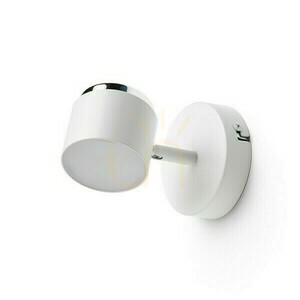 Nova I falra szerelhető lámpa fehér króm/akril tej 230 V Led 4,2 W 3000 K small 3