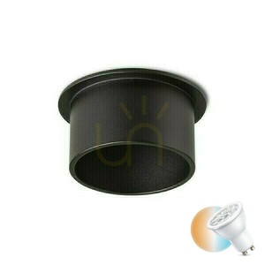 Orta süllyesztett mennyezeti lámpák fekete 230 V Led Gu10 9 W. 0 Orta süllyesztett mennyezeti lámpák fekete 230 V Led Gu10 9 W. small 0