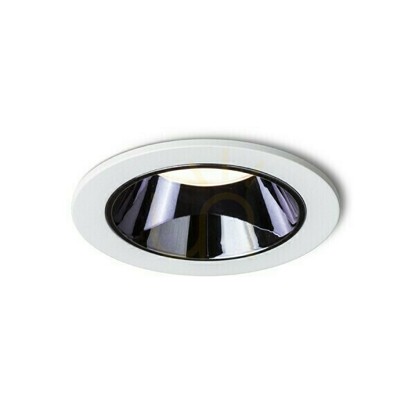 Jelölje be Ansel süllyesztett lámpatest Fehér Fekete Króm 230 V Led 12 W 60° 3000 K Ansel süllyesztett lámpatest Fehér Fekete Króm 230 V Led 12 W 60° 3000 K