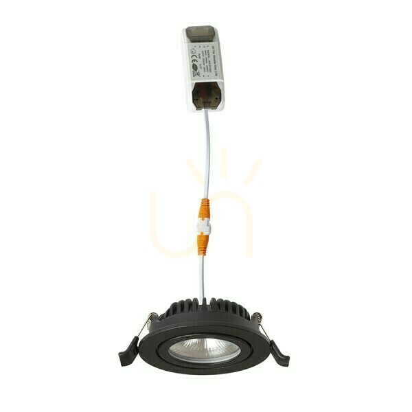 Kijelző Jade Dimm to Warm süllyesztett lámpatest Fekete 230 V Led 6 W 60° 3000 2000 K Jade Dimm to Warm süllyesztett lámpatest Fekete 230 V Led 6 W 60° 3000 2000 K