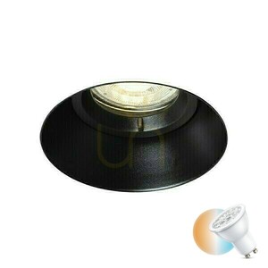Rendl IPSO R IP65 fekete GU10 süllyesztett lámpatest R14228 small 0