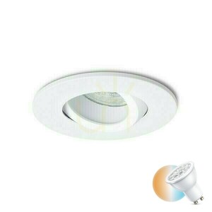 Galo R süllyesztett mennyezeti lencse fehér 230 V Led Gu10 9 W Ip65 small 0