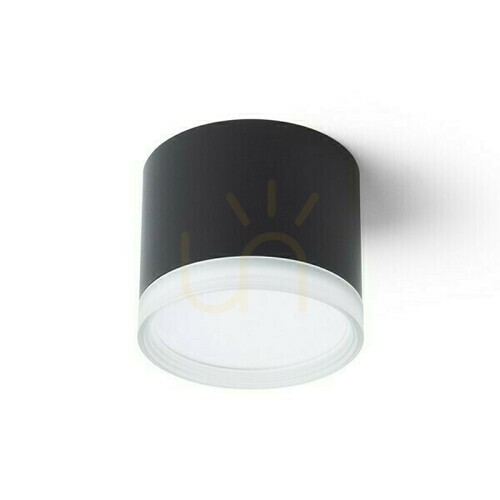 Jelölje be Downlight Mema mennyezeti fekete szatén akril 230 V Led Gx53 7 W.
