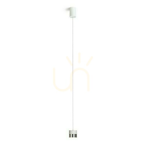 Jelölje be Juniper függőlámpa magasságállítással fehér króm 230 V Led 15 W 30° 3000 K