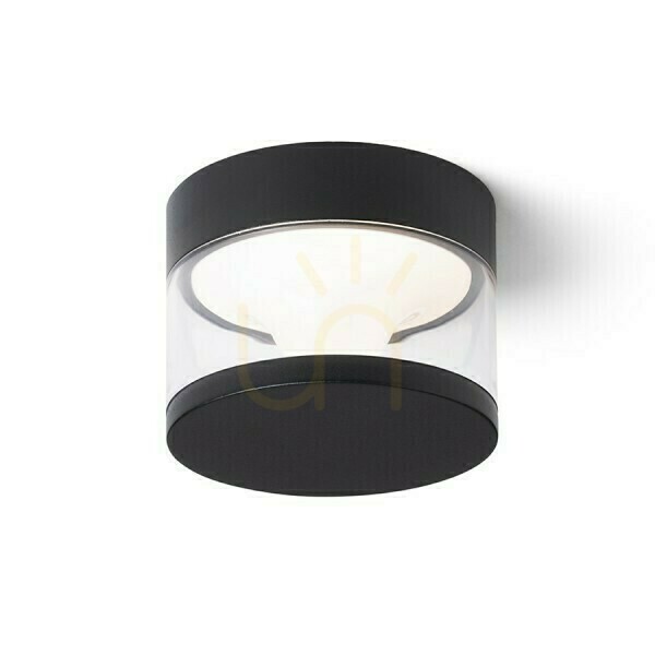 Jelölje be Brenda kültéri fali lámpa Felszíni szerelés Fekete 230 V Led 9 W Ip65 3000 K Brenda kültéri fali lámpa Felszíni szerelés Fekete 230 V Led 9 W Ip65 3000 K