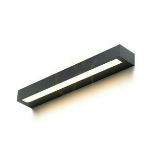 Fali lámpa Aster 50 fali lámpa Fekete tej akril 230 V Led 2x10 W Ip65 3000 K small 0