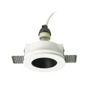 Rendl DAYTONA fix beépíthető gipsz lámpa fekete GU10 8 W R14157 small 2