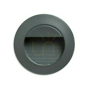 Marco 70 Antracit kültéri süllyesztett lámpatest 230 V Led 3 W Ip65 3000 K small 2