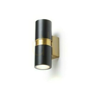Kültéri fali lámpa Mano Black/Brass Brushed 230 V Led Gu10 2x8 W Ip54 3 Kültéri fali lámpa Mano Black/Brass Brushed 230 V Led Gu10 2x8 W Ip54 small 3