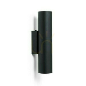 Fali lámpa Luke Fekete 230 V Led Gu10 2x7 W. small 1