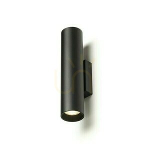 Fali lámpa Luke Fekete 230 V Led Gu10 2x7 W. small 5