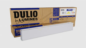 LUMINES DULIO lineáris LED lámpatest 180 cm 116,5W 4000K ezüst eloxált small 2
