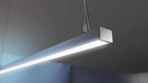 Jelölje be LUMINES ILEDO LED függőlámpa, 120 cm, eloxált ezüst, 4000 K