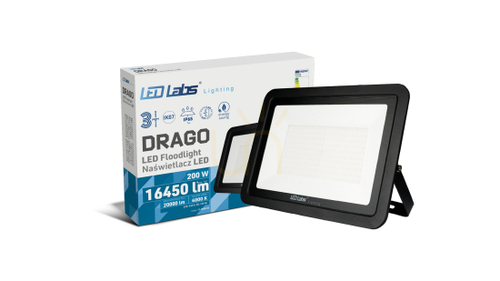Jelölje be DRAGO 200W NW IP65 SLIM LED-es reflektor 200W NW IP65