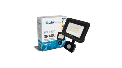 Jelölje be DRAGO 30W NW IP44 SLIM PIR LED reflektor 30W NW IP44 PIR