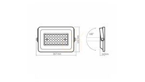 LED reflektor 30W NW SMD SMD IP65, fehér small 3