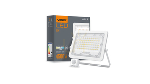 LED reflektor 50W NW SMD SMD IP65 PIR, fehér small 1