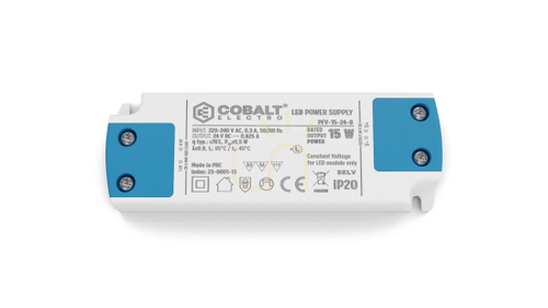 Jelölje be CobaltElectro PFV 24V 15W IP20 B LED tápegység.