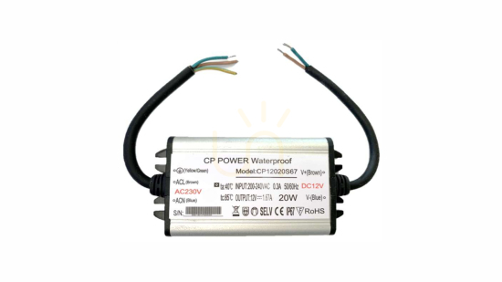 Jelölje be Tápegység modul fém tok 12V 20W IP67 V2 Tápegység modul fém tok 12V 20W IP67 V2