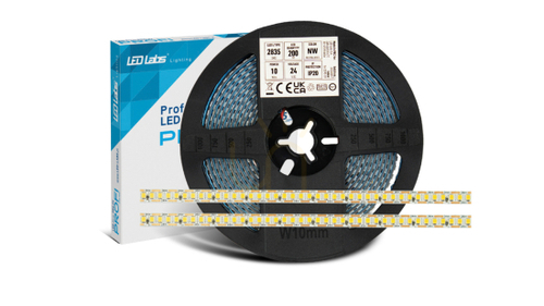 Jelölje be Tape PRO 3Y 24V 1000 LED 2835 SMD SMD ONE LED CUT 10W 2700K, 5m