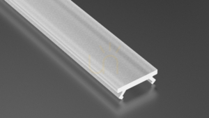 Lámpaernyő LED profilhoz LUMINES SLIM v2 PMMA FROST ML 1 m small 0