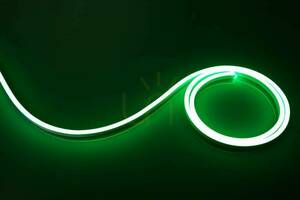 Bergmen HXR One zöld LED-neon 507 nm 24 V 9 W/m IP67 1 m small 2