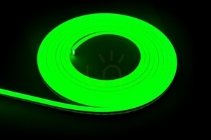 Neon Flex HR Eco / 12VDC / 12W / 140lm / 100x2835SMD / 520nm / zöld / 1 m / Bergman small 0