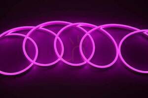 Neon Flex Bergmen HXR One lila 9 W/m 24 V DC IP67 120 LED/m 7 × 15 mm (ár 1 méterre) small 1