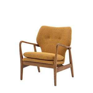 Gallery Direct Jensen okkersárga tölgy Mid-Century fotel 73 × 71 × 85 cm small 5