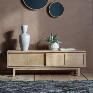 Médiaállvány Gallery Direct Kyoto természetes rattan tolóajtós 140x40x45 cm 1 Médiaállvány Gallery Direct Kyoto természetes rattan tolóajtós 140x40x45 cm small 1