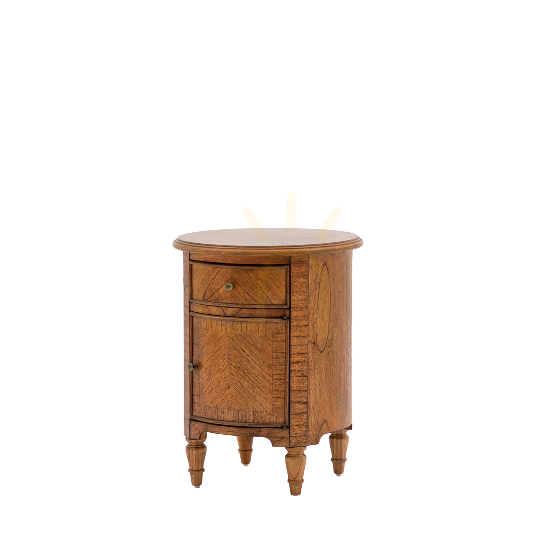 Előadás Kerek lerakóasztal Gallery Direct Highgrove Peroba Mindi fa 45x45x59,3 cm Kerek lerakóasztal Gallery Direct Highgrove Peroba Mindi fa 45x45x59,3 cm