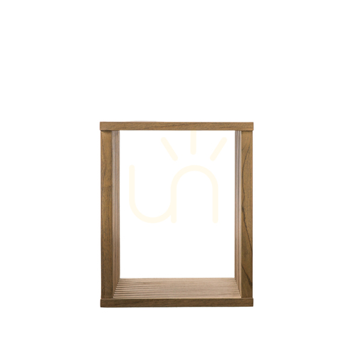 Jelölje be Asztalka Gallery Direct Kyoto természetes tömör mindi 45x45,3x55 cm