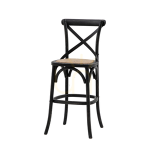 Bárszék Gallery Direct fekete rattan bisztró stílusú 66 cm, 2 db 1 Bárszék Gallery Direct fekete rattan bisztró stílusú 66 cm, 2 db small 1