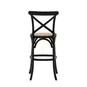 Bárszék Gallery Direct fekete rattan bisztró stílusú 66 cm, 2 db 4 Bárszék Gallery Direct fekete rattan bisztró stílusú 66 cm, 2 db small 4