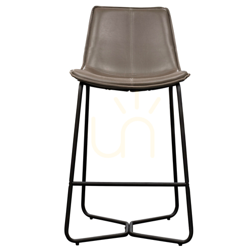 Jelölje be Széklet Gallery Direct Hawking Ember fém műbőr 65 cm 2 db 5059413329609