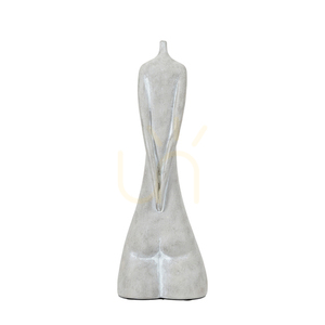 Carla női alak nagy dekoratív szobor homokszínű polirezin 38 cm Gallery Direct small 3