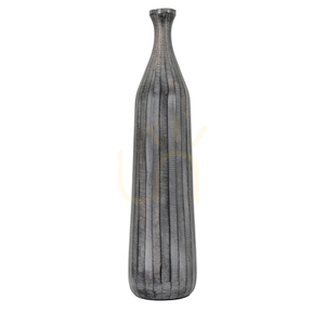 Üvegváza Gallery Direct Enya nagy antik szürke 53 cm small 0