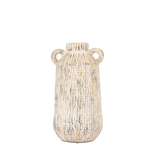Jelölje be Váza Gallery Direct Ica fehér földedény 30 cm