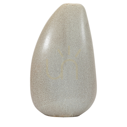 Jelölje be Váza Gallery Direct Yui kavics formájú kőedény pebble 44 cm
