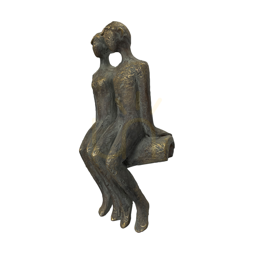 Jelölje be Edényakasztó figurák Gallery Direct Togetherness bronz polirezin 2 db 15 cm Edényakasztó figurák Gallery Direct Togetherness bronz polirezin 2 db 15 cm