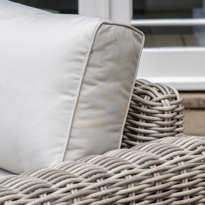 Kerti lounge szett Gallery Direct Ragusa természetes fonott rattan alumínium 4 részes small 3