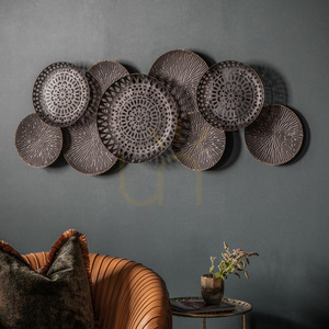 Gallery Direct Alga bronz fém faldekoráció 134 × 54 cm small 1